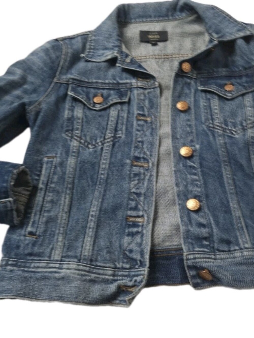 J. Crew Classic Womens XS Denim Jacket Blue